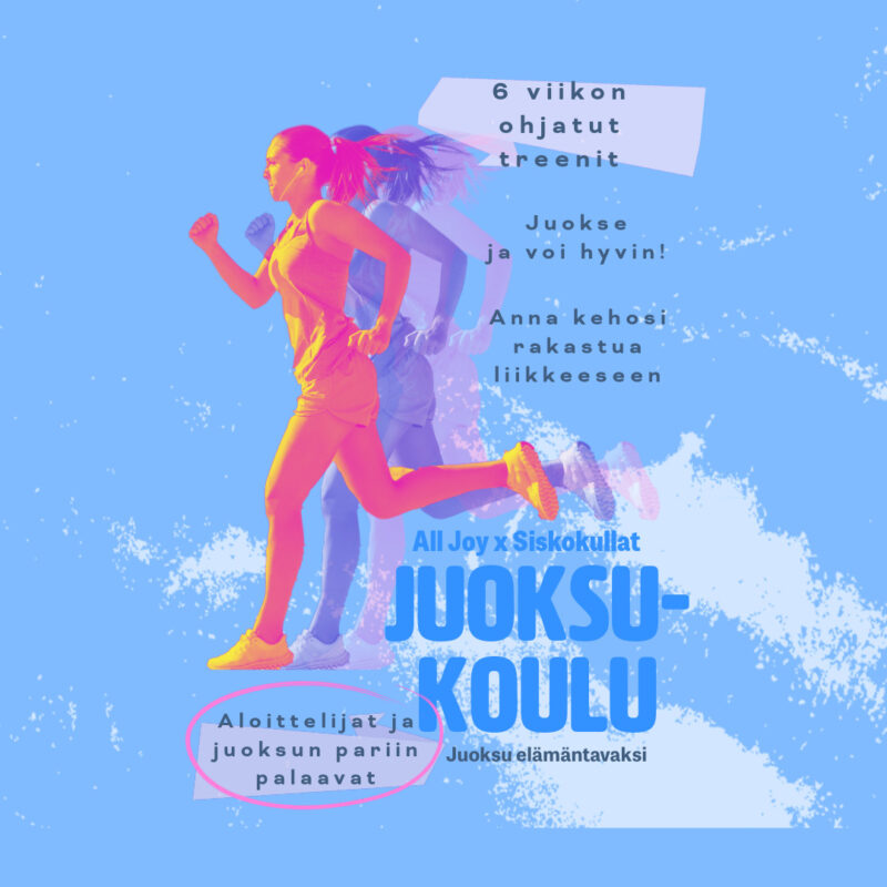 HOP-ON juoksukoulu verkossa - aloita lennosta NYT - SÄÄSTÄ 10€!
