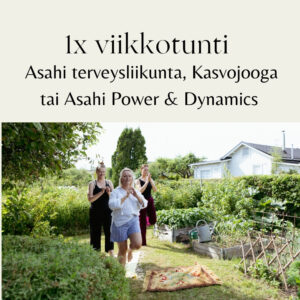 1x hyvinvointitunti - MAKSU SMARTUM, EPASSI tai EDENRED EDUILLA