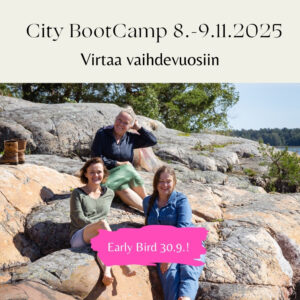 Virtaa (esi)vaihdevuosiin - CITY BOOTCAMP 8.-9.11.2025